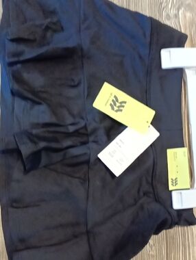 Girls' Knit Skort - All in Motion Black. Size Large(10/12). NWT. A3